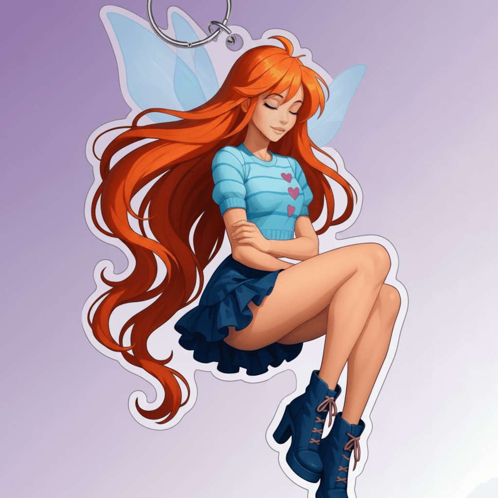 Брелок "Блум в космосе"